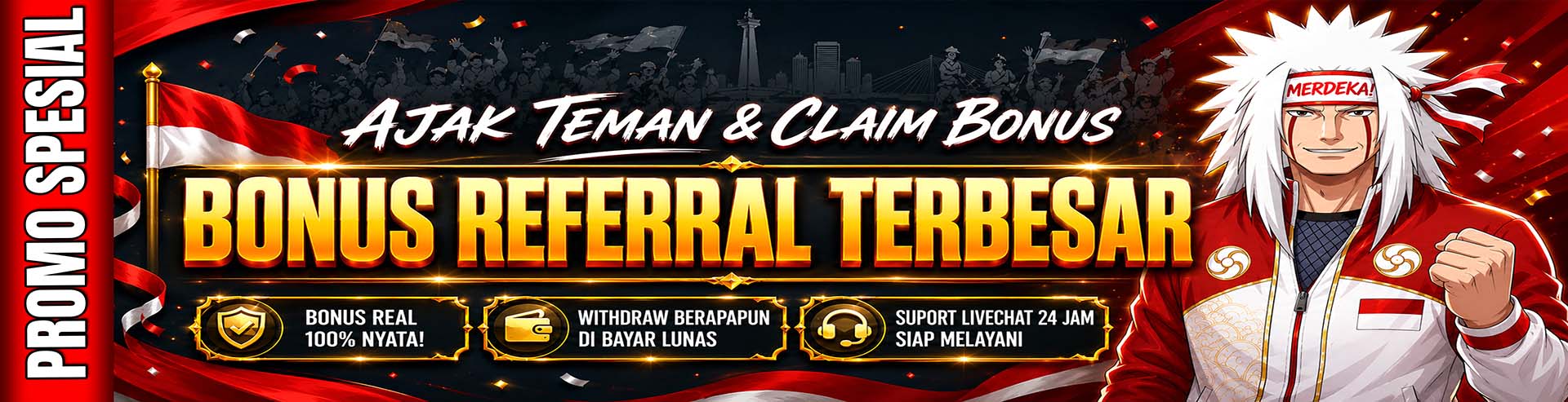 BONUS REFFERAL 0,1%